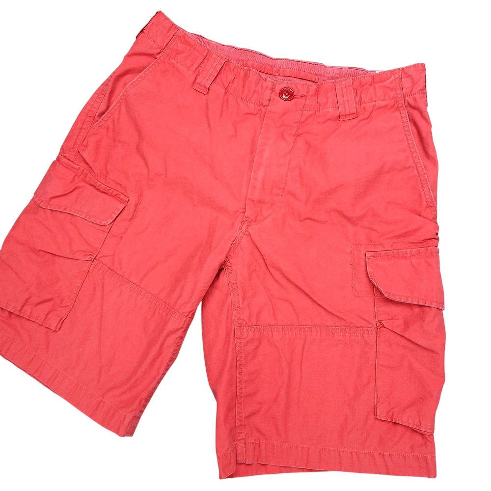 Polo Ralph Lauren Drill Shorts Mens 30 Red Classic Fit Cotton‎ Pockets Cargo